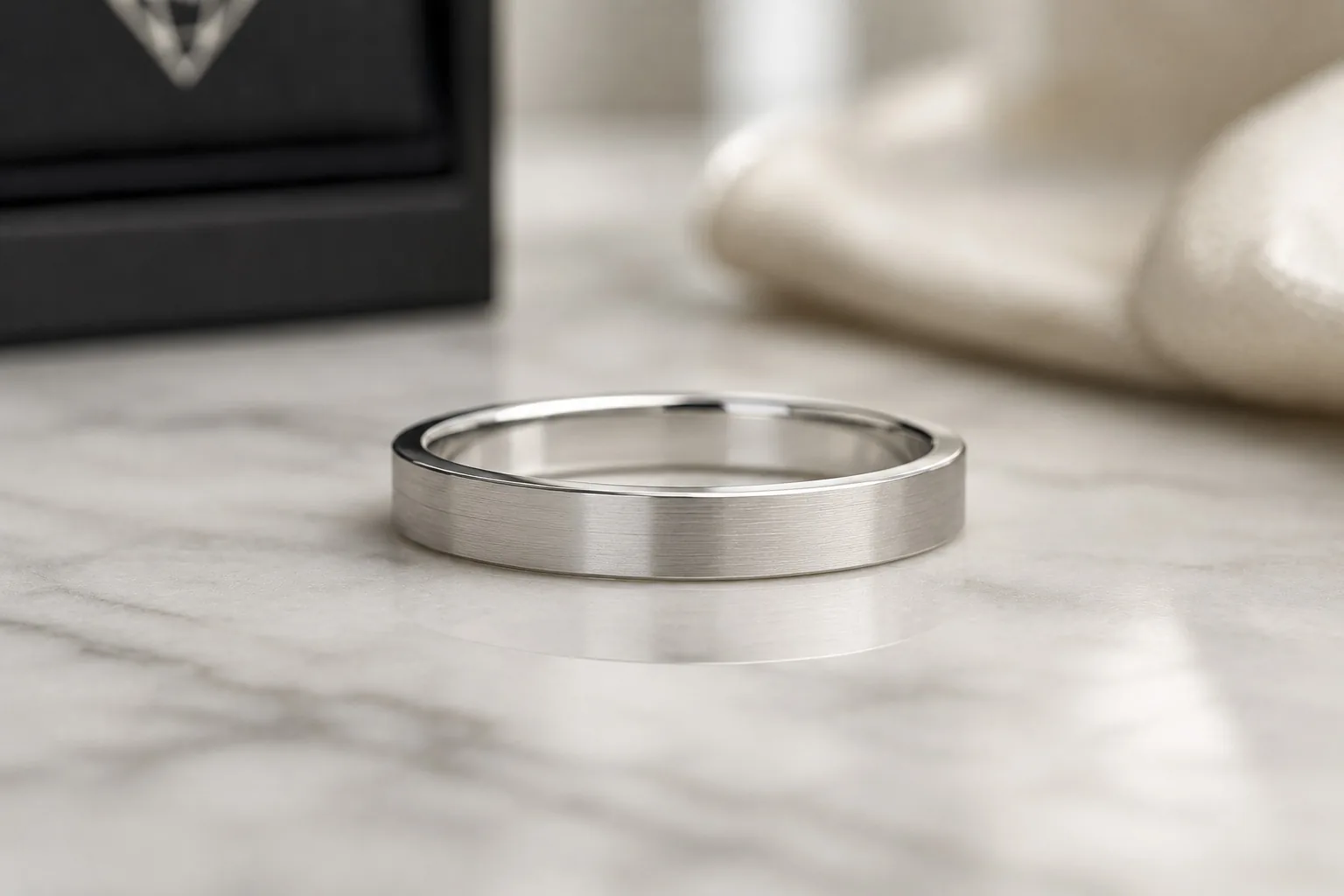 Flat vs. domed wedding bands: architecture or softness?